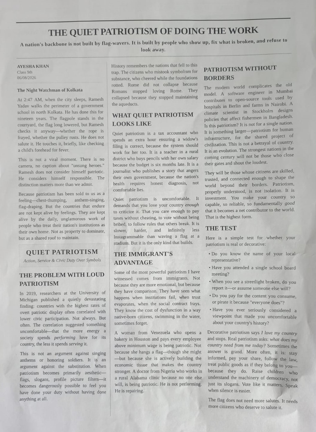 Student Article 3